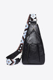 Adored Take A Trip PU Leather Sling Bag 