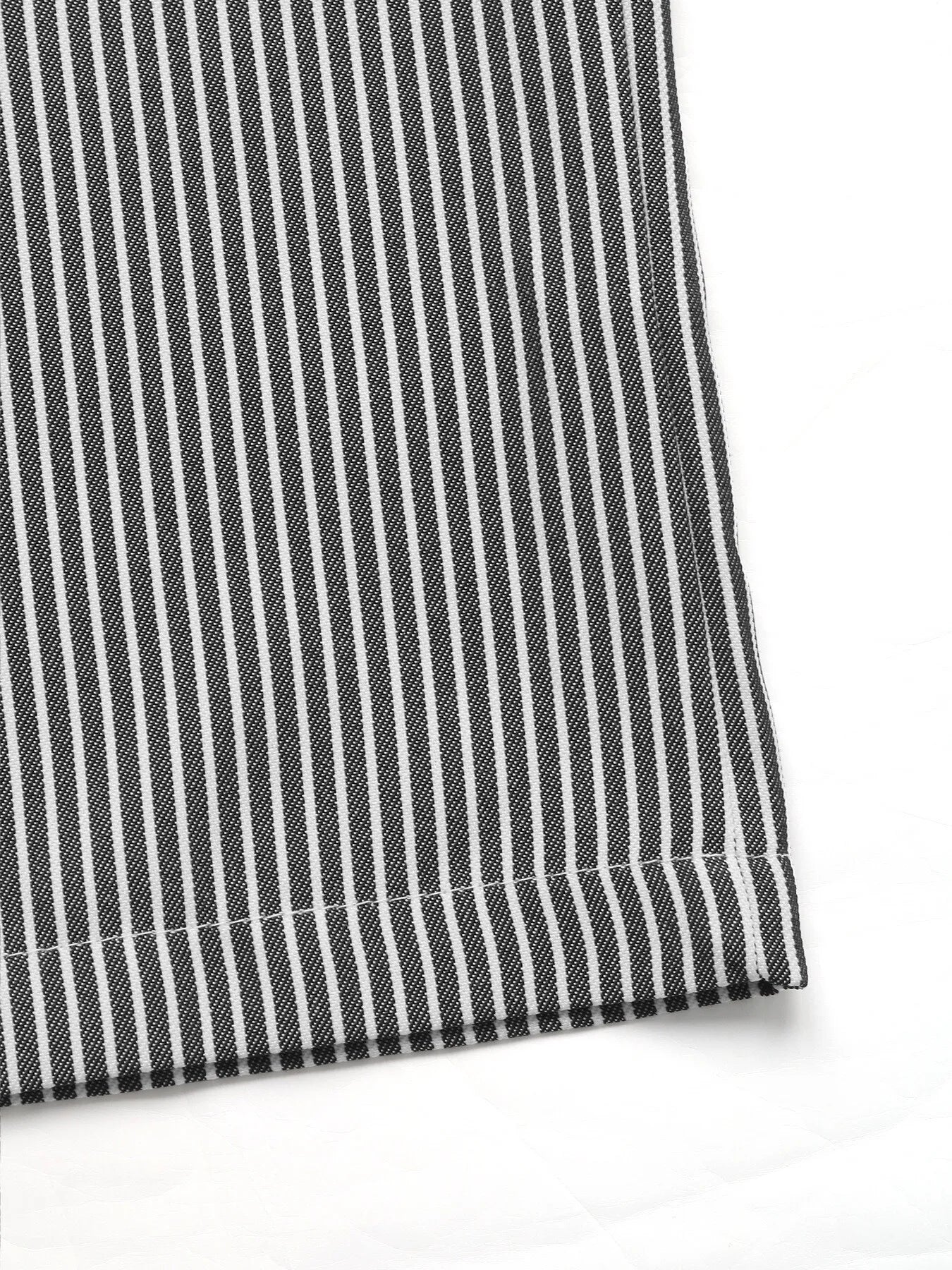 Striped Wide Leg Drawstring Pants 