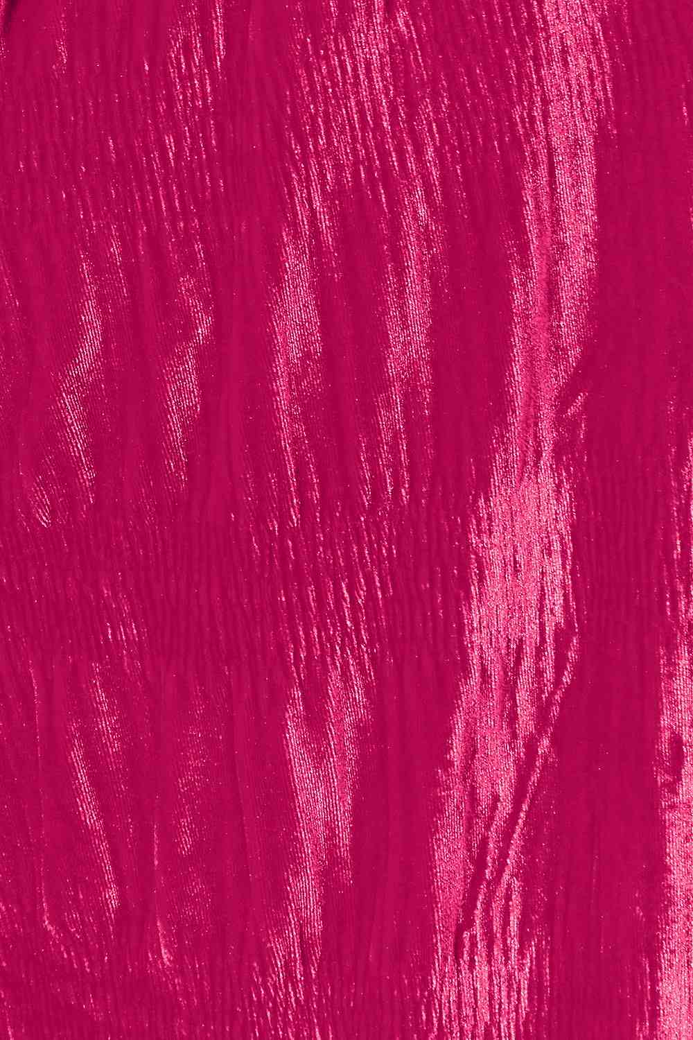 Double Take Full Size High Waist Tiered Shirring Velvet Wide Leg Pants 