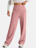 High Waist Wide Leg Pants Pants