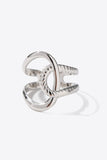 Modern Copper Open Ring 