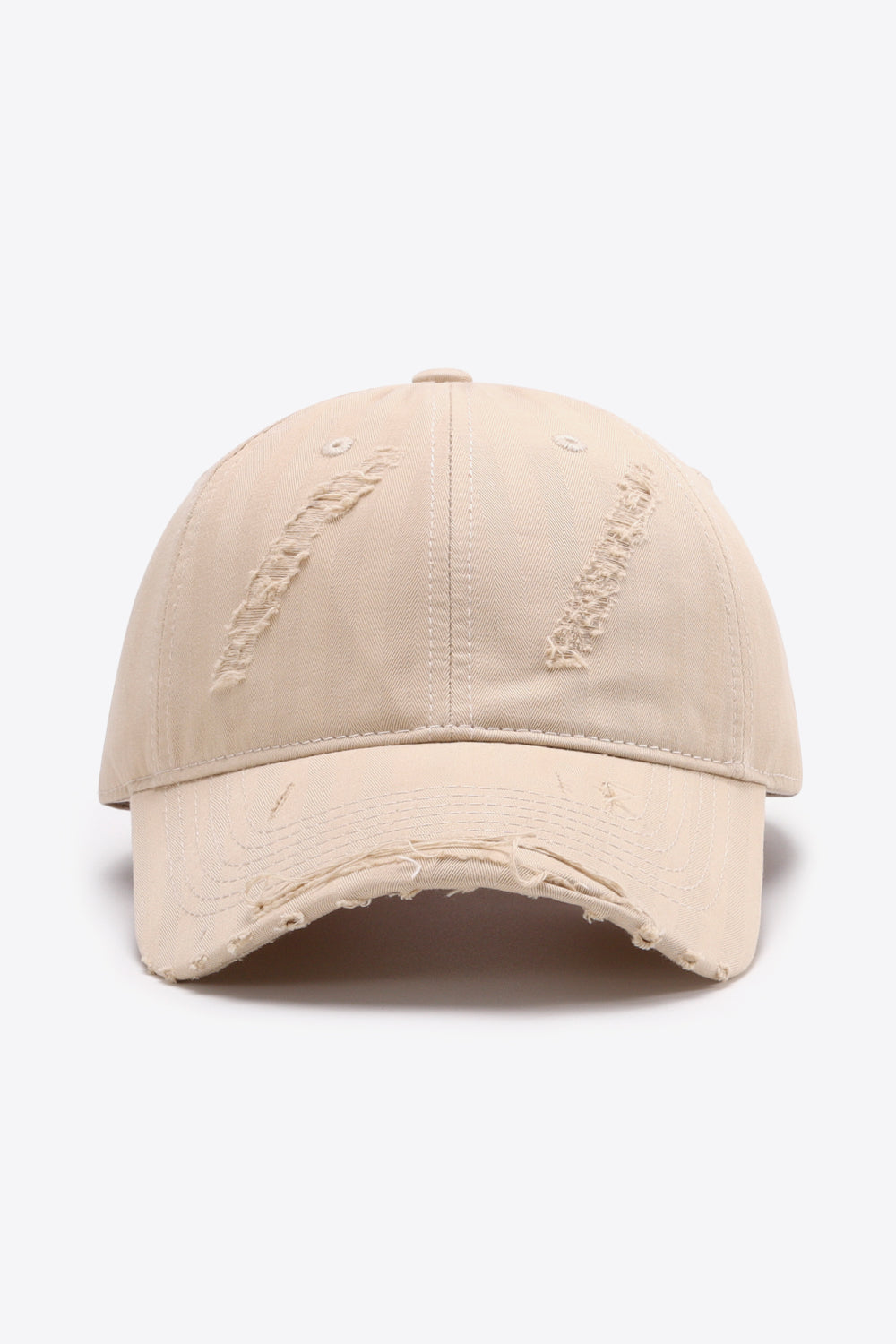 Distressed Adjustable Baseball Cap 