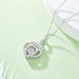 Moissanite 925 Sterling Silver Necklace 