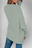 Double Take Pocketed Open Front Long Sleeve Cardigan 