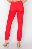 RISEN Full Size High Waisted Jogger Jeans 