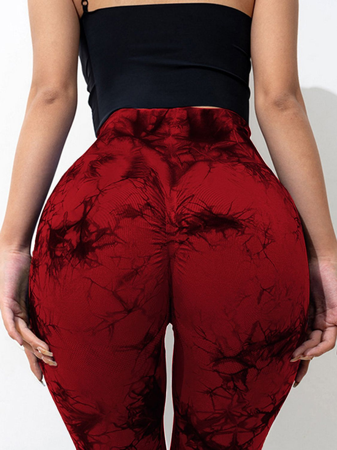 Tie-Dye High Waist Active Leggings 