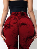 Tie-Dye High Waist Active Leggings 