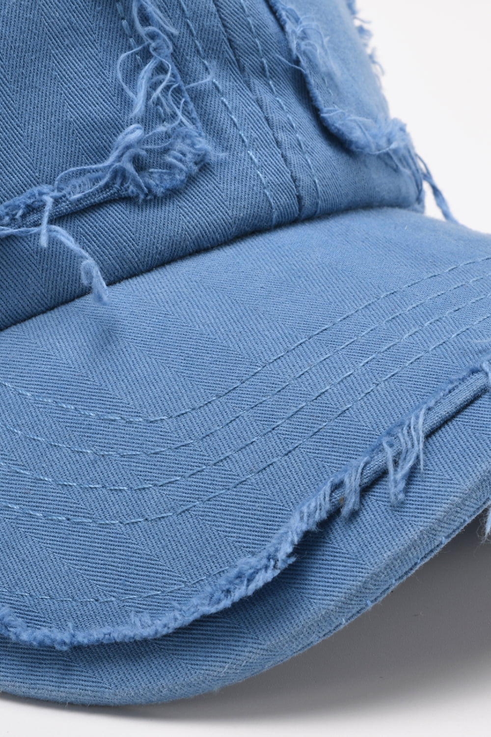 Distressed Adjustable Baseball Cap 