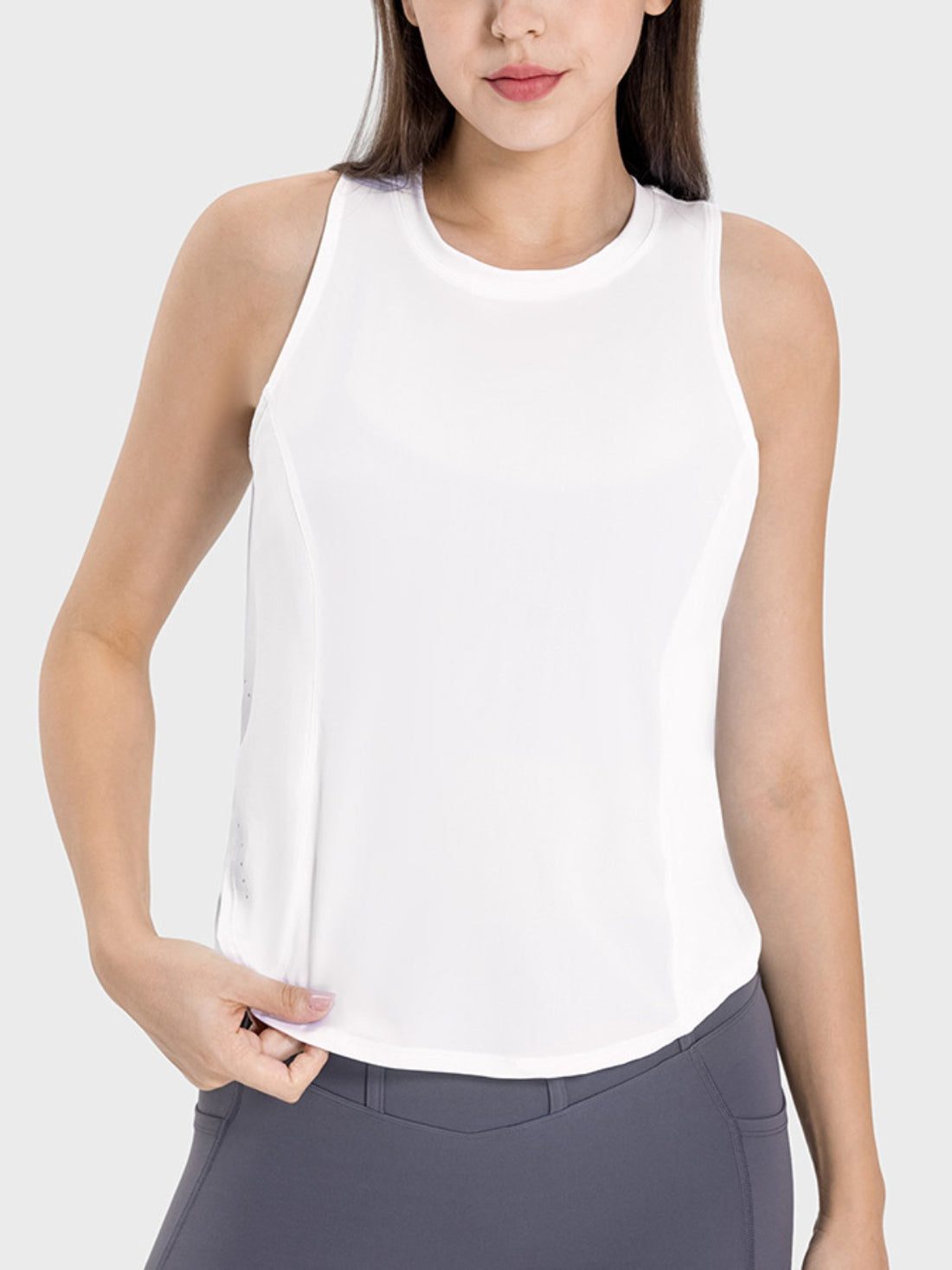 Millennia Round Neck Active Tank 