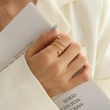 Titanium Steel Wrap Ring 