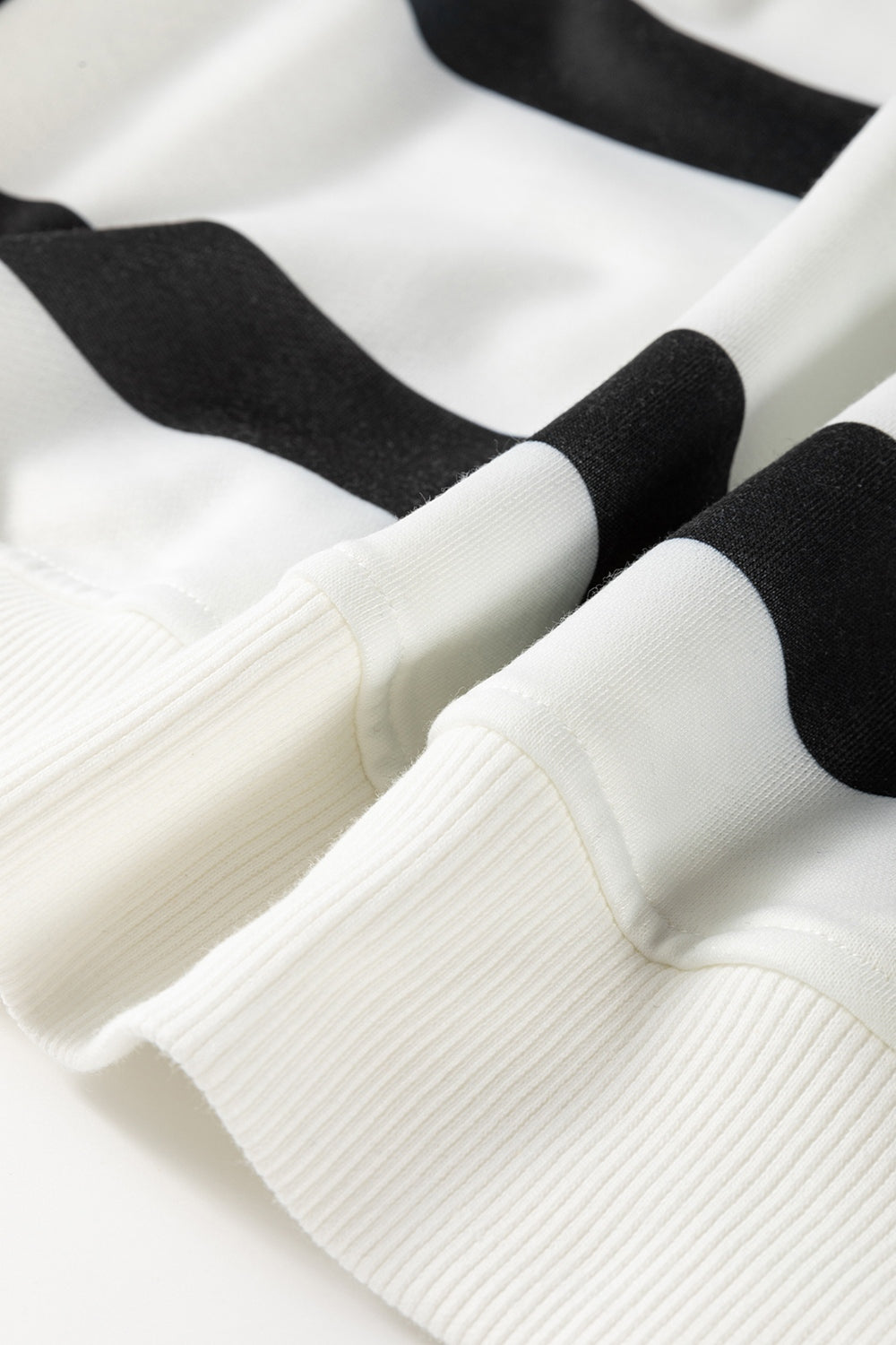 Striped Round Neck Long Sleeve Top and Pants Set 