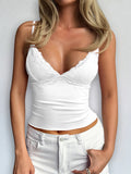 Lace Detail V-Neck Cami
