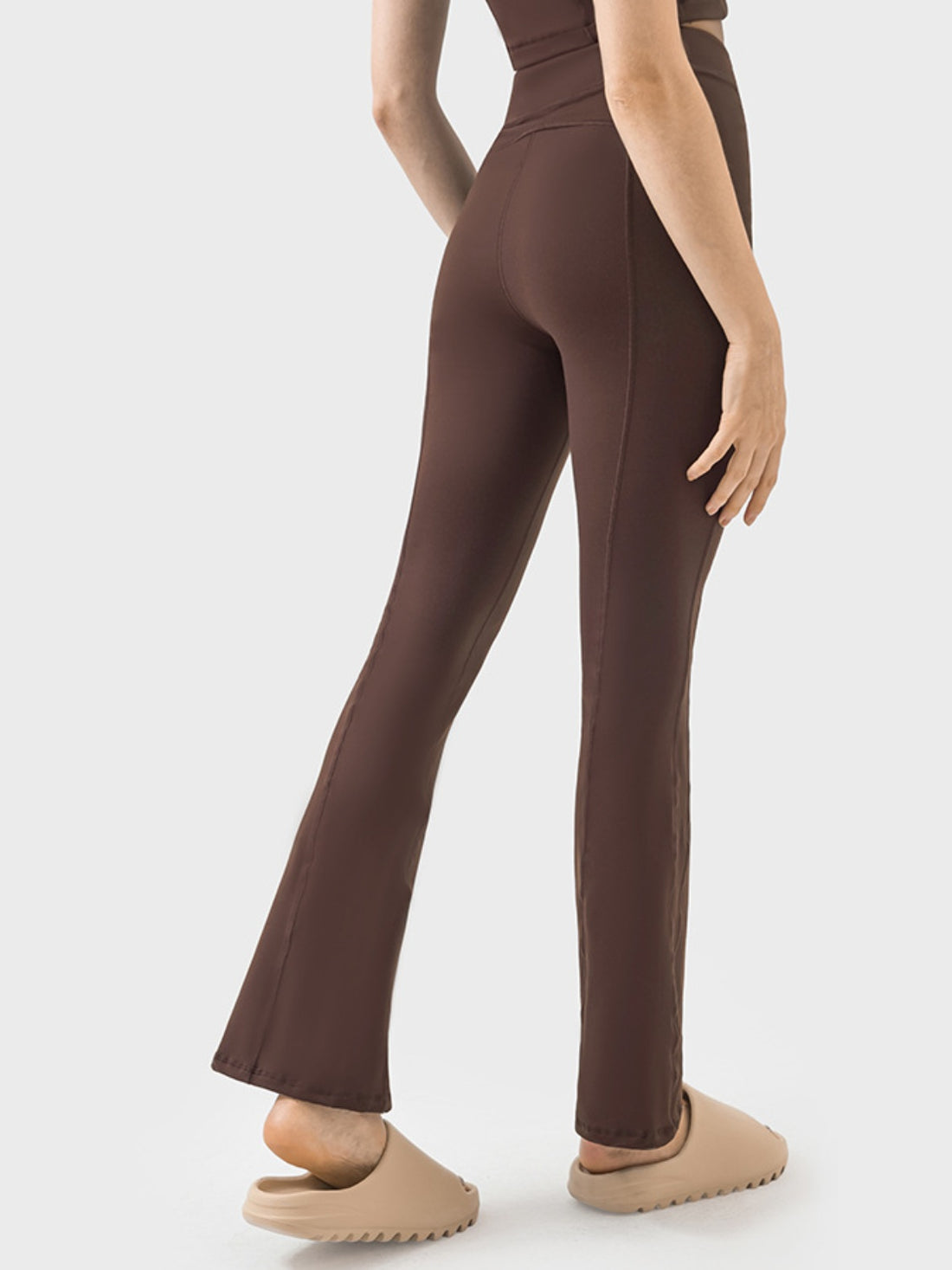 Millennia Zipper Detail High Waist Active Pants 