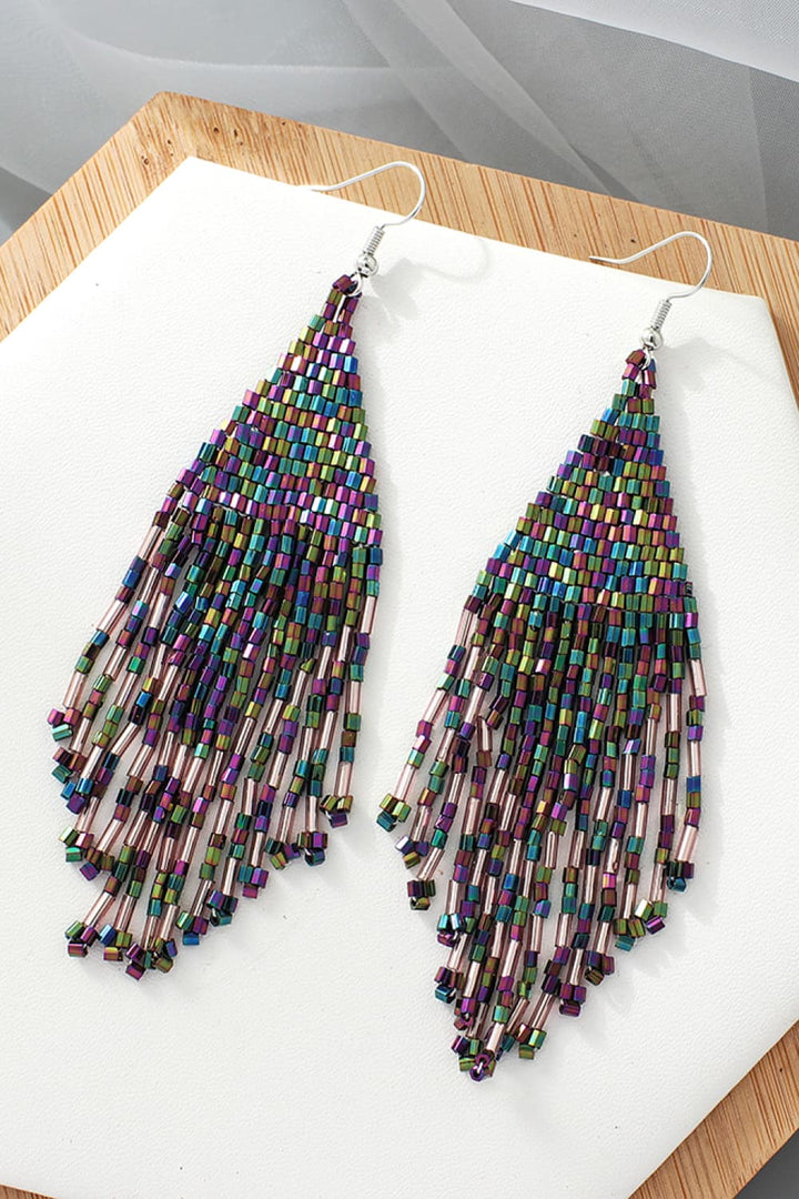 Beaded Dangle Earrings 