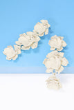 Flower Shape Zinc Alloy Dangle Earrings 