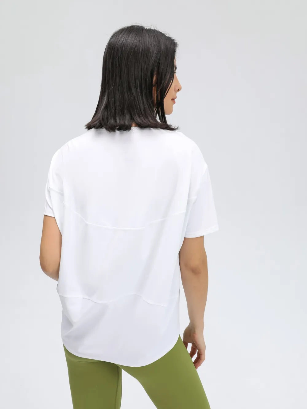 Millennia Round Neck Short Sleeve Active T-Shirt 