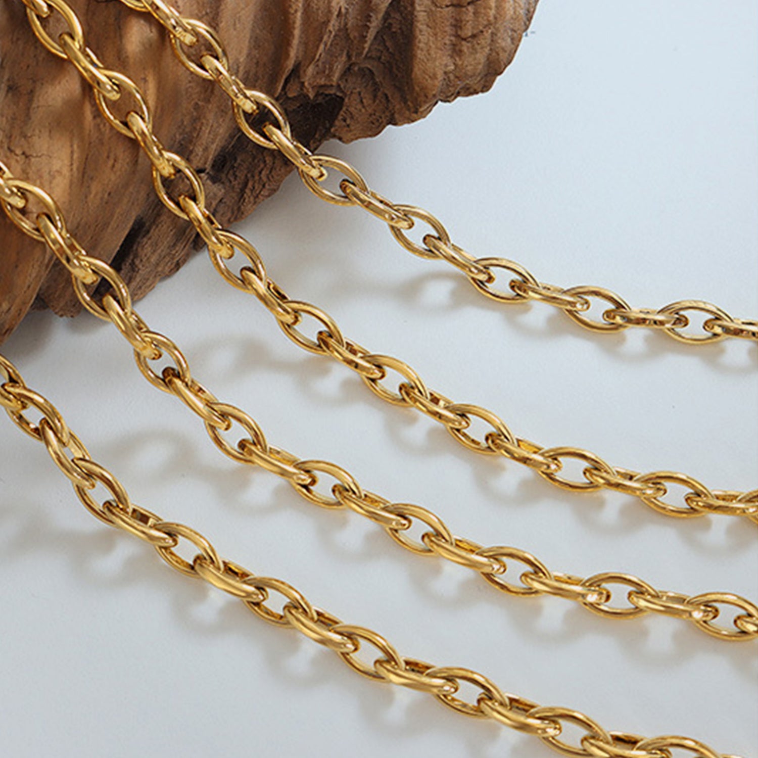 Titanium Steel Chain Necklace 