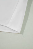 Ribbon Bowtie Collared Neck Flounce Sleeve Shirt 