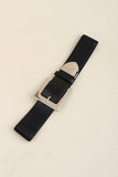 Zinc Alloy Buckle PU Leather Belt 