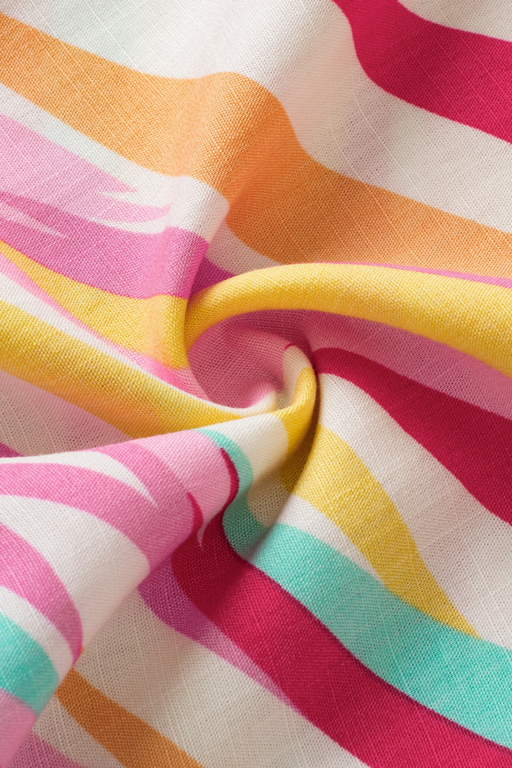 Plus Size Printed Notched Short Sleeve Blouse 