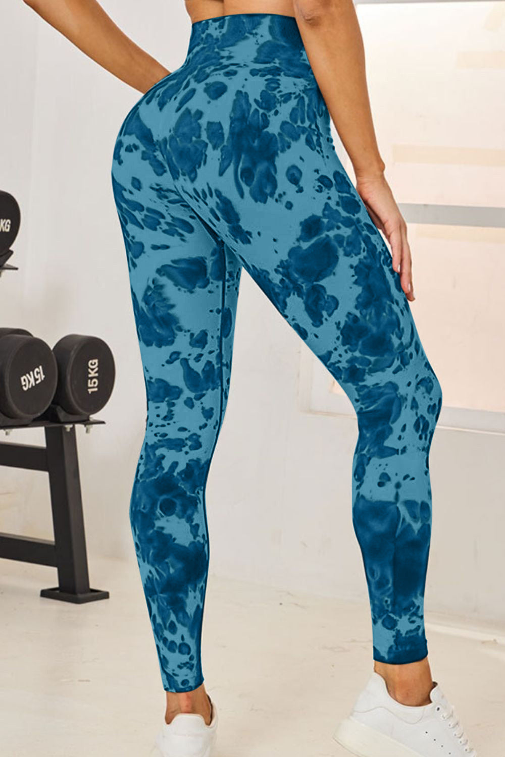 Tie-Dye High Waist Active Leggings 