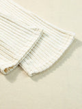 Ribbed Knit V-Neck Top and Pants Lounge Set Lingerie & Nightwear