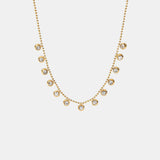 Zircon 18K Gold-Plated Necklace 