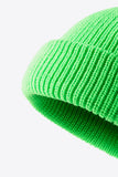 Calling For Winter Rib-Knit Beanie 