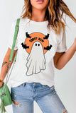 Full Size Ghost Round Neck Short Sleeve T-Shirt 