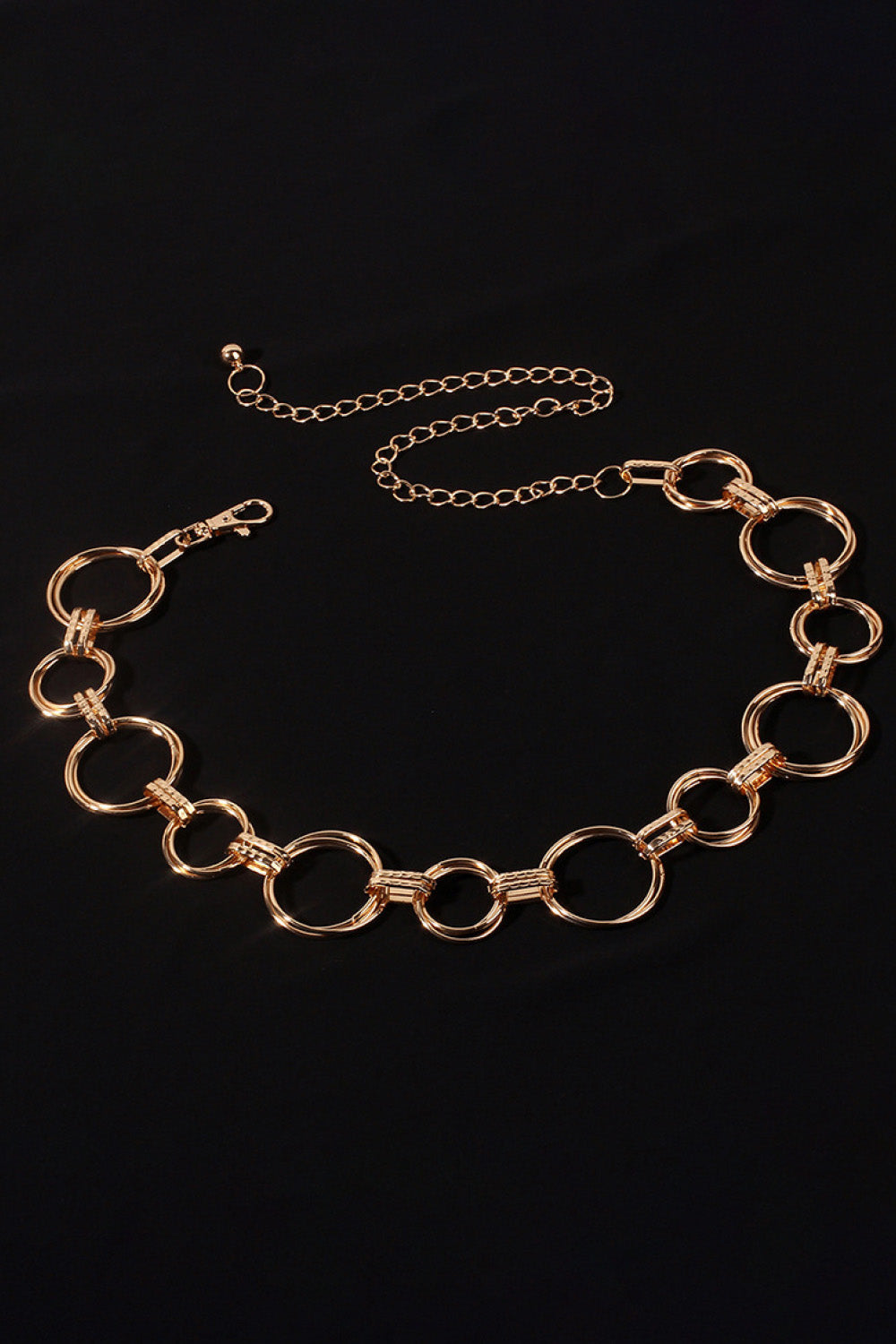 Alloy Chain Circle Shape Belt 