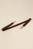 Alloy Buckle Elastic Belt 