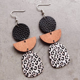 Geometrical Shape Dangle Earrings 