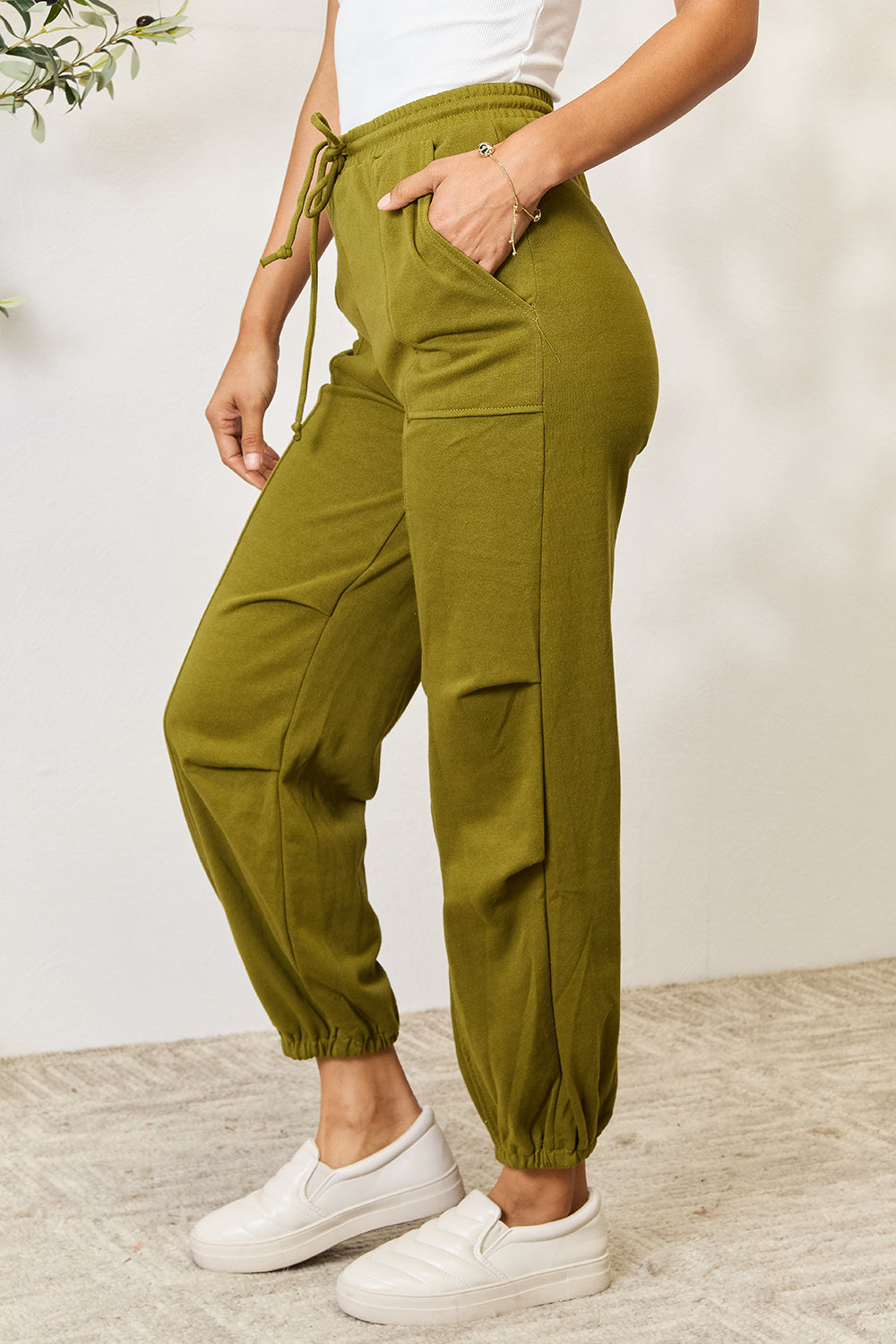 Culture Code Full Size Drawstring Sweatpants with pockets 