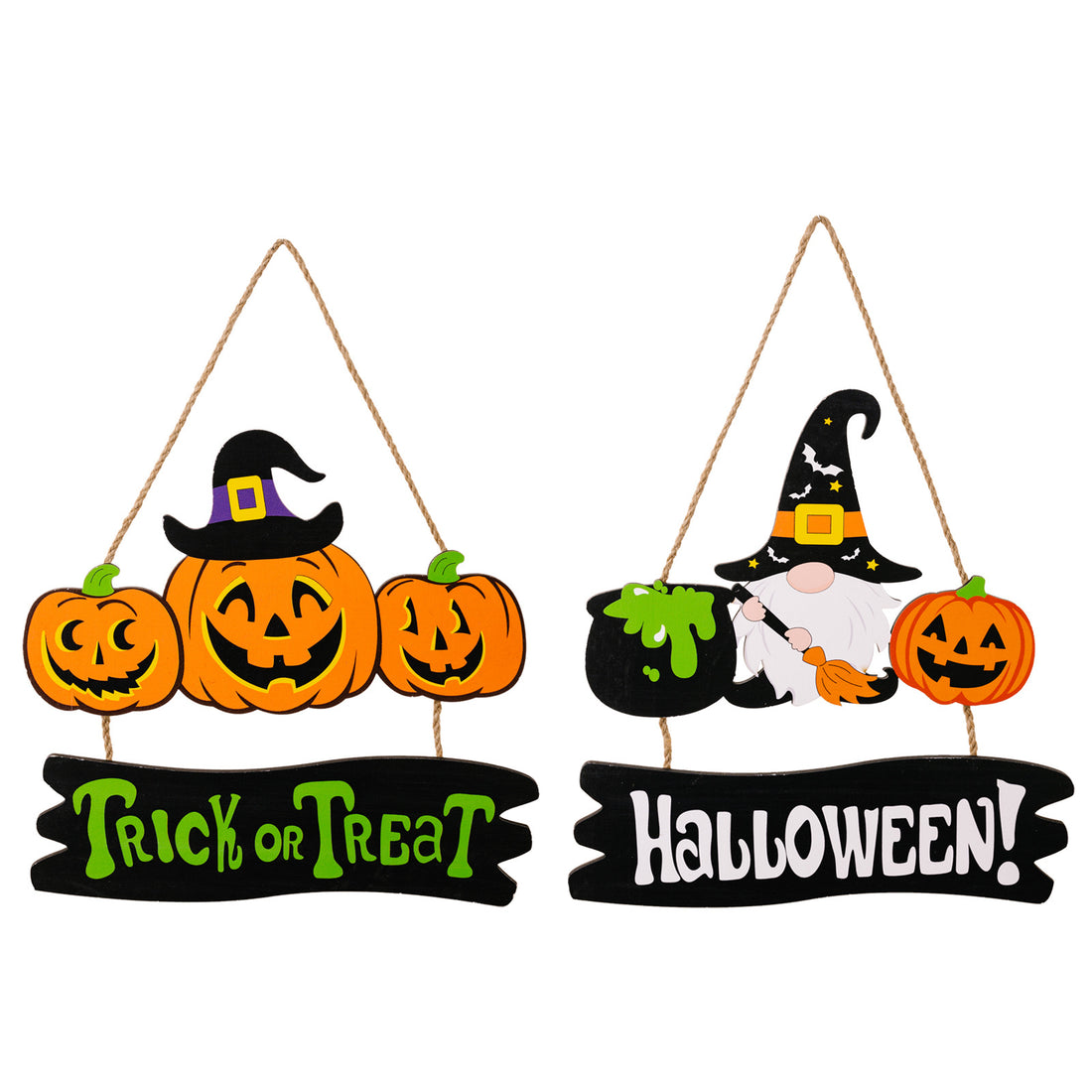 HALLOWEEN TRICK OR TREAT Hanging Widget 