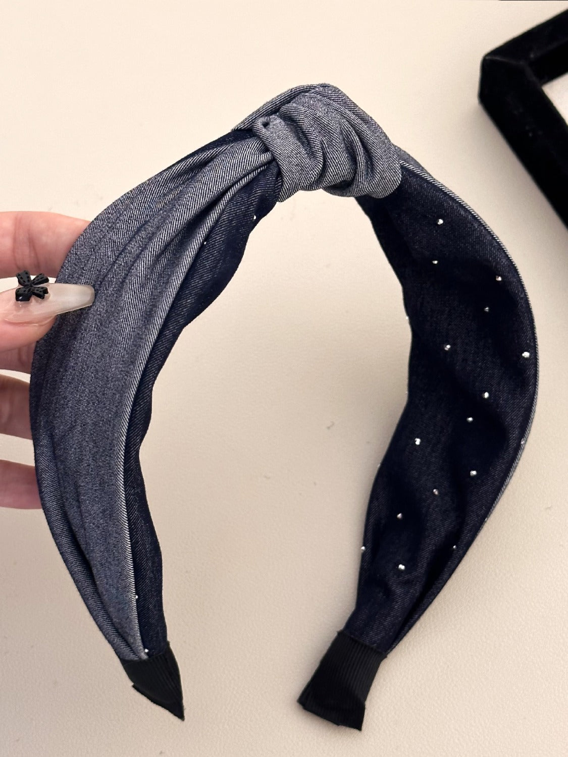 Knotted Polyester Wide Headband 