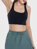 Millennia Square Neck Wide Strap Active Tank 