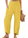 Elastic Waist Pants 