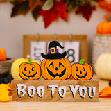 Assorted 2-Piece Halloween Element Ornaments 