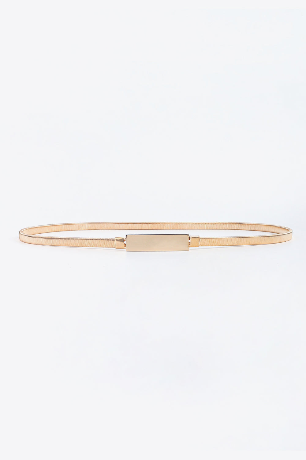 Elastic Iron Skinny Belt 