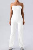 Sleeveless Straight Active Jumpsuit 