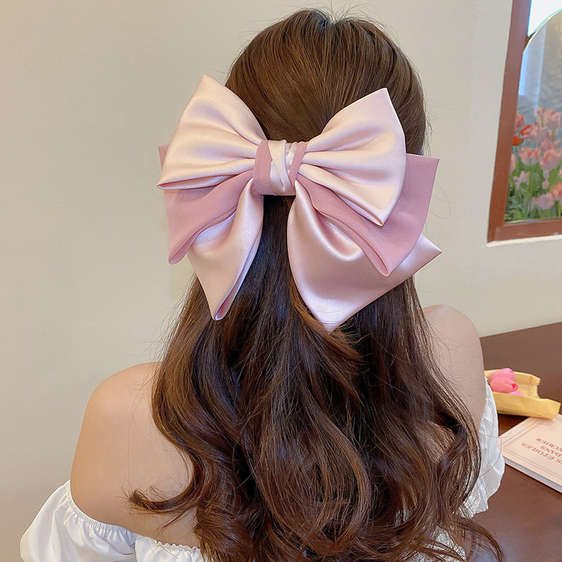 Bow Cloth Hair Clip 