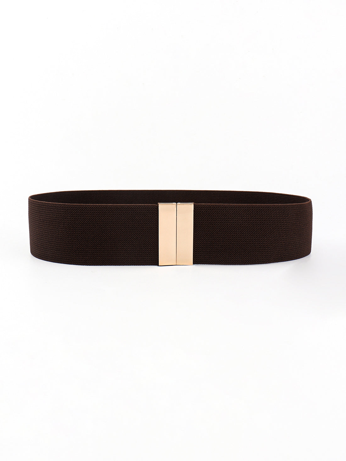 Alloy Buckle Elastic Belt 