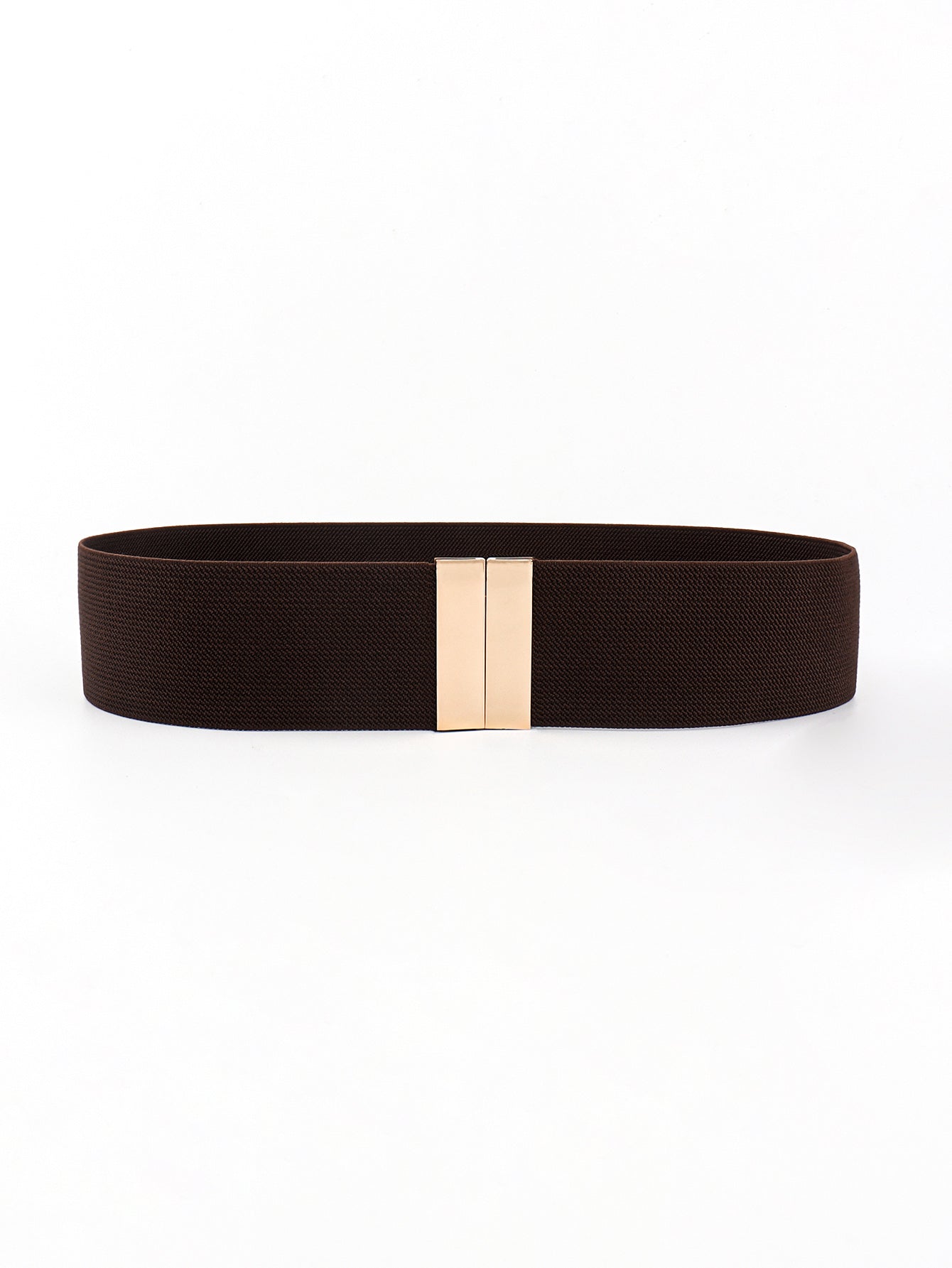 Alloy Buckle Elastic Belt 