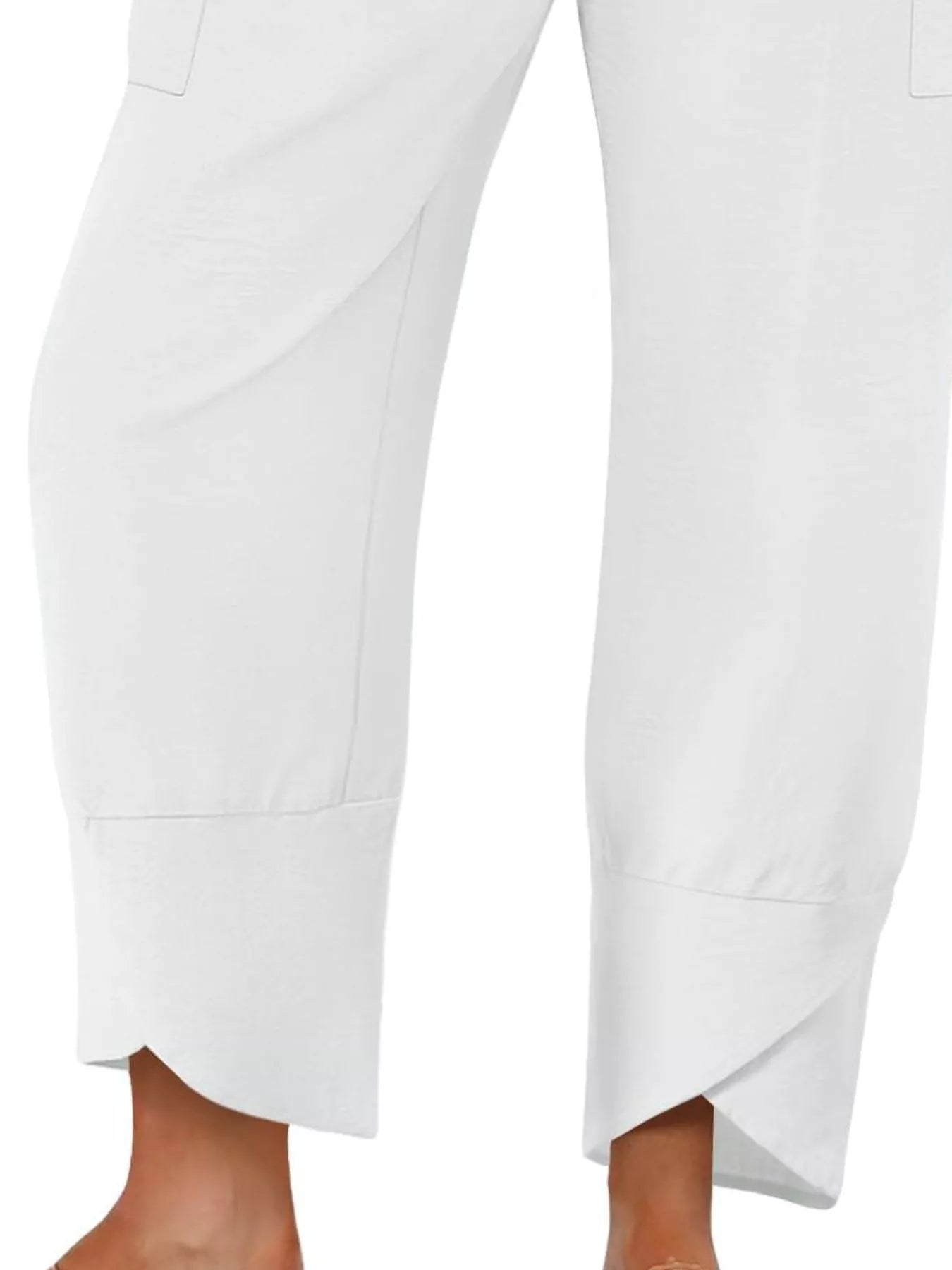 Elastic Waist Pants 