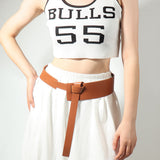 Knot Detail PU Belt 