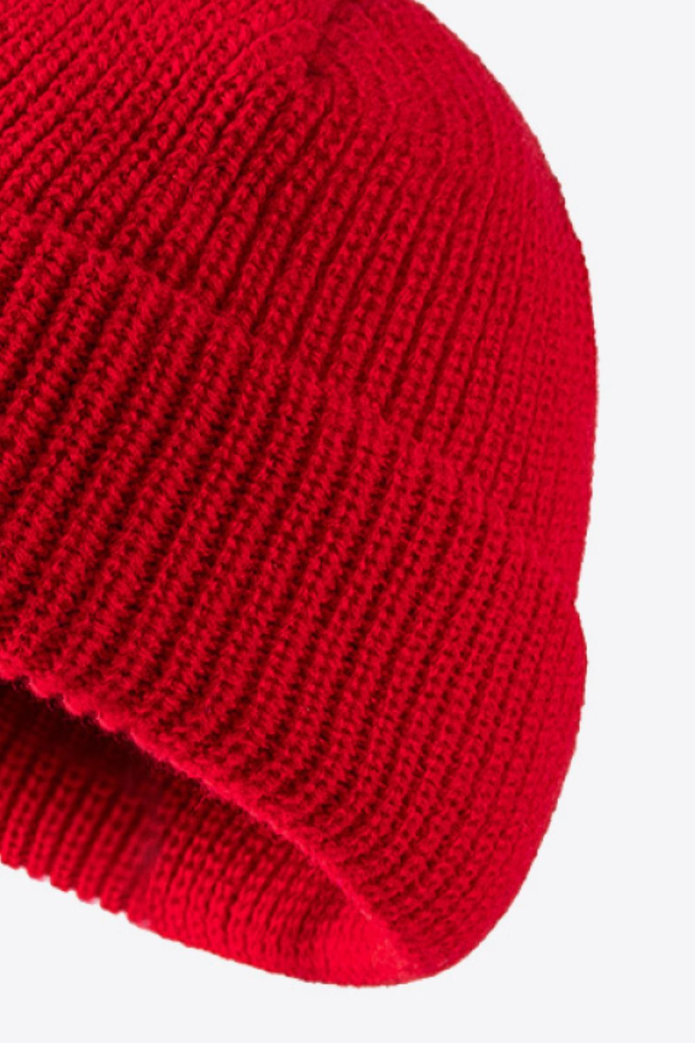 Calling For Winter Rib-Knit Beanie 