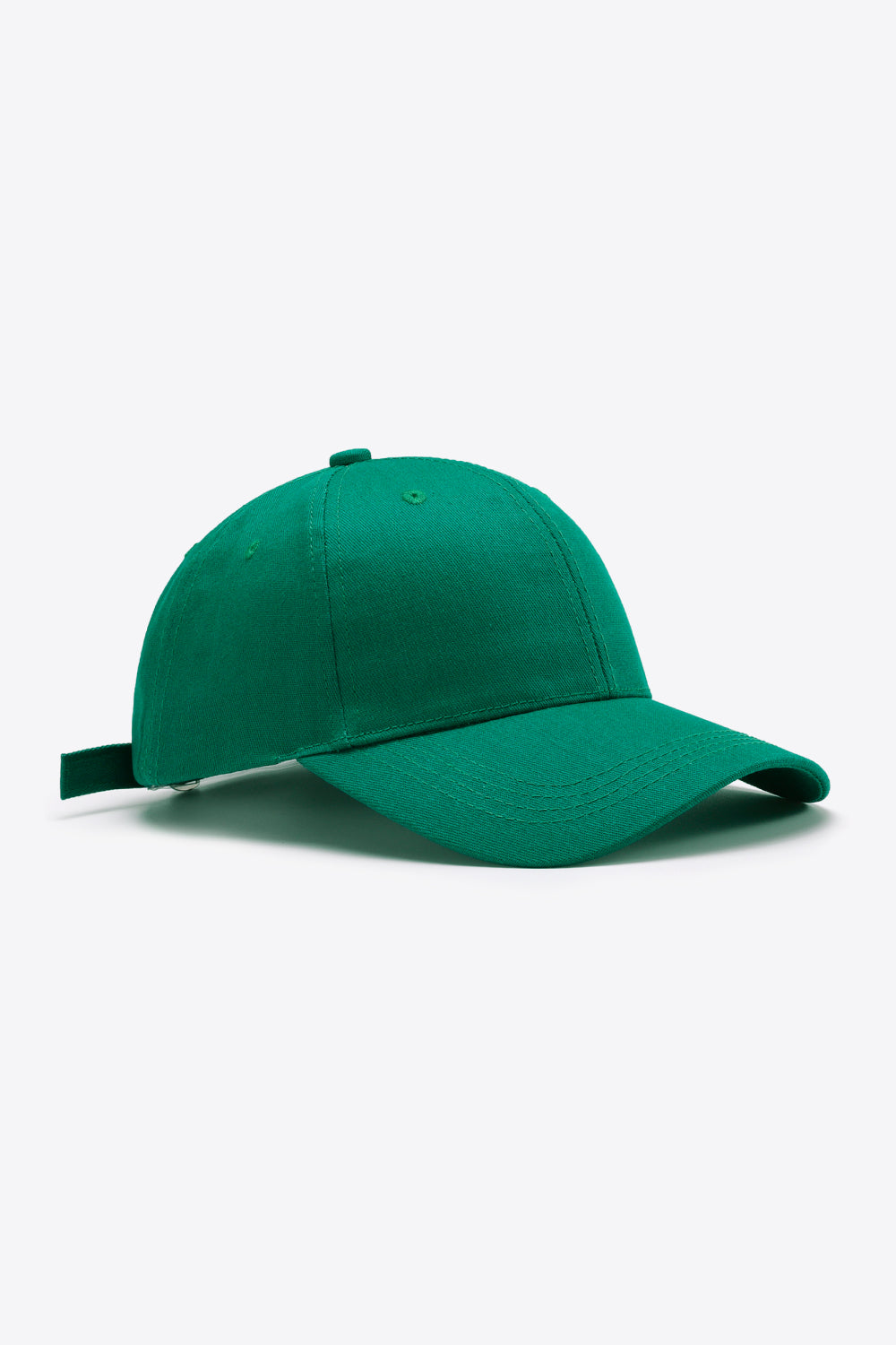 Plain Adjustable Cotton Baseball Cap 