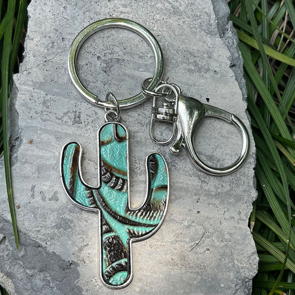 Cactus Shape Key Chain 