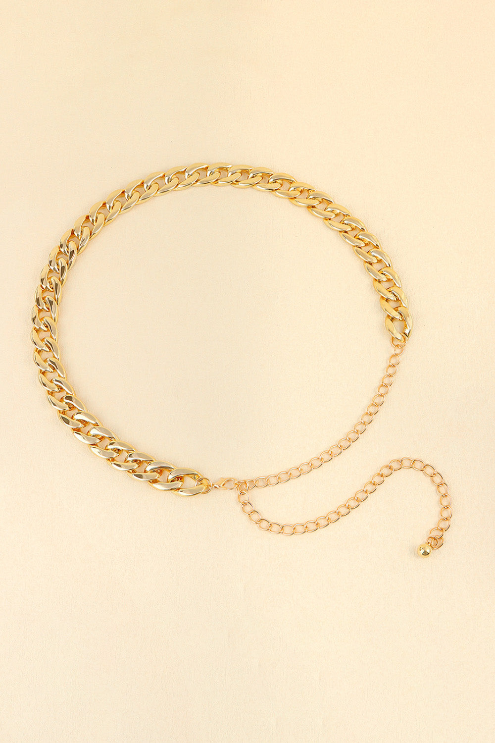 Adjustable Curb Chain Belt 