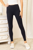 Double Take Wide Waistband Sports Leggings 